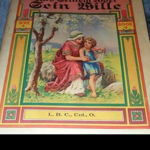 1910 German 4 Chapter children Bible book
